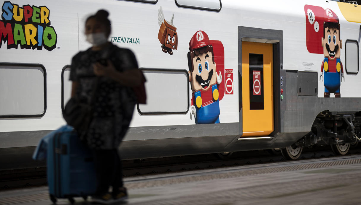 Trenitalia e Lego presentano ''Rock Lego Super Mario''