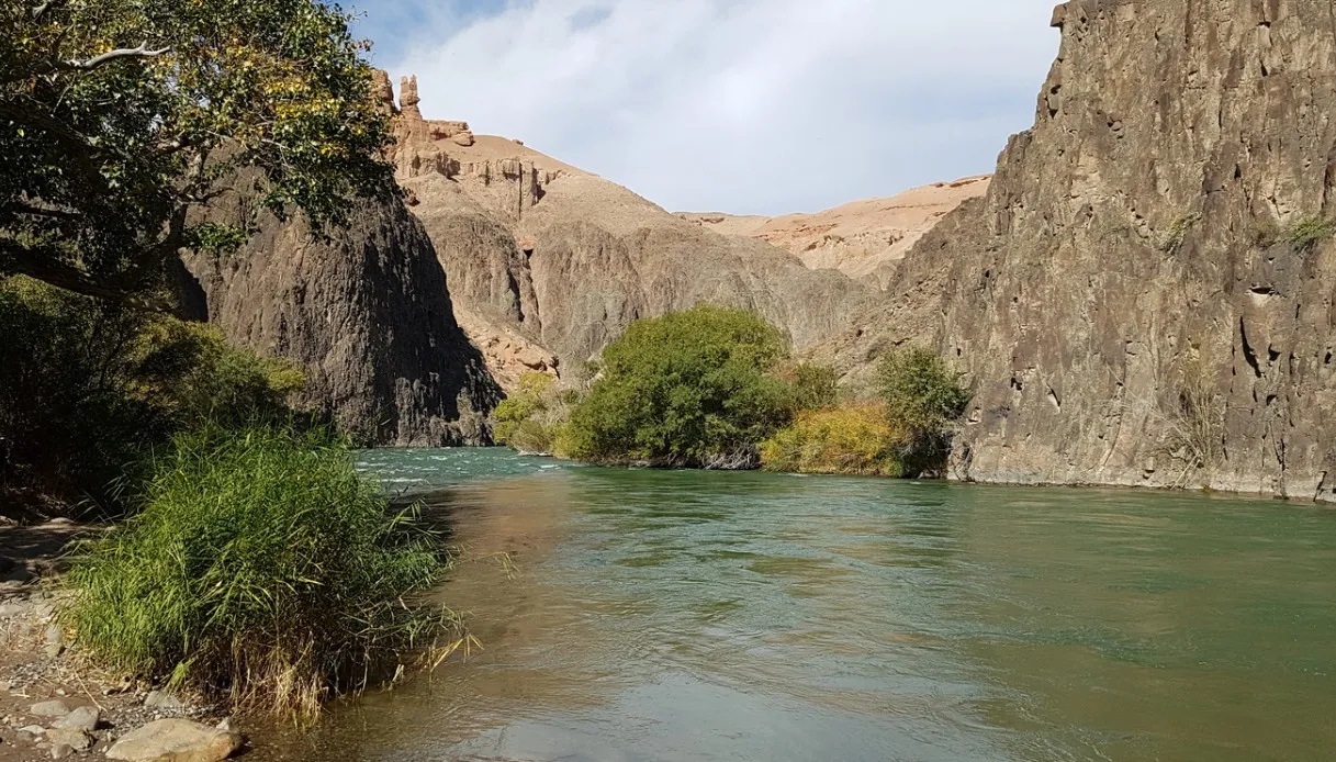 Fiume Charyn, in Kazakistan