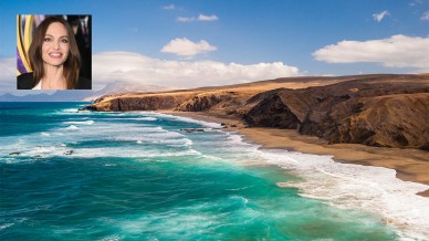 Fuerteventura, set del film Eternals con Angelina Jolie