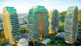Questo edificio, a forma di albero, sembra uscito da Minecraft. Si trova in Cina ed è un hotel