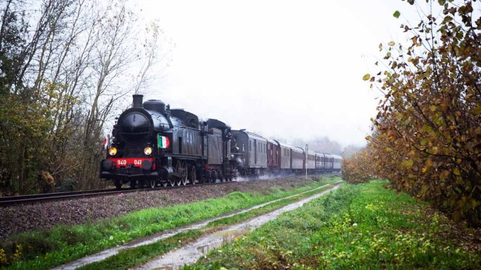 In autunno partono i treni a vapore tra i vigneti più belli d’Italia