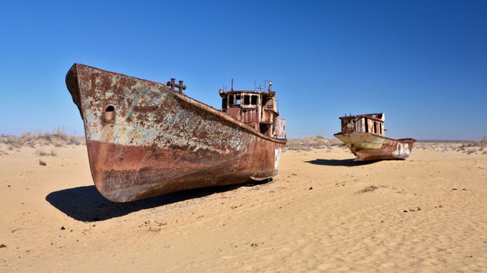 La triste fine del Lago d’Aral