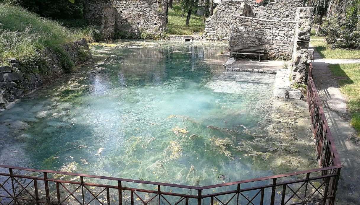 Le antiche terme di Telese