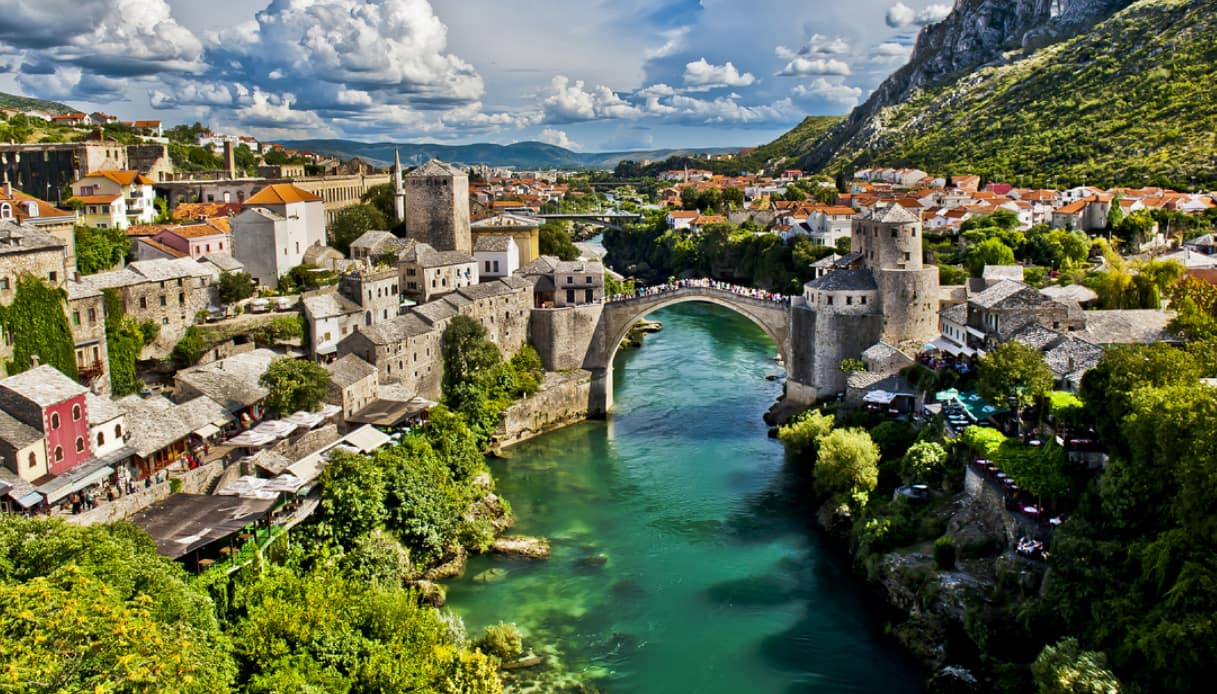 Il Ponte Stari Most in Bosnia - Erzegovina e la città