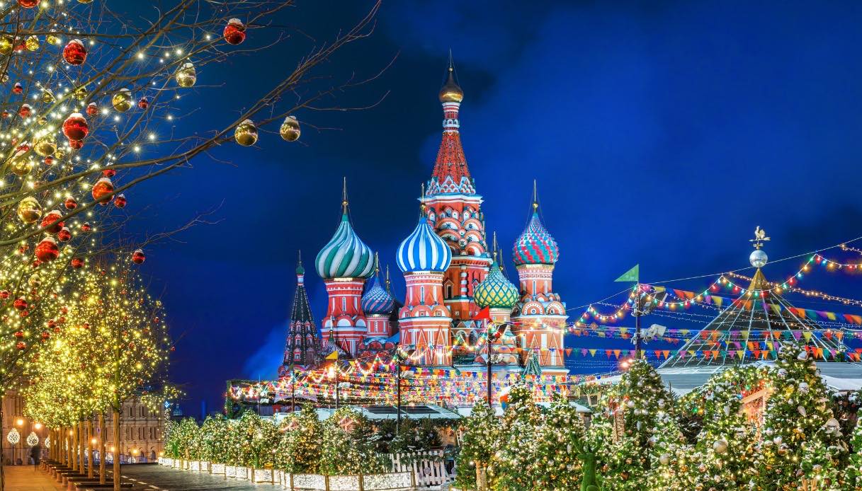 Albero di Natale a Mosca