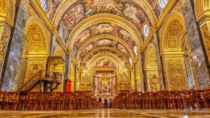 Malta, la Concattedrale a La Valletta e le splendide opere di Caravaggio