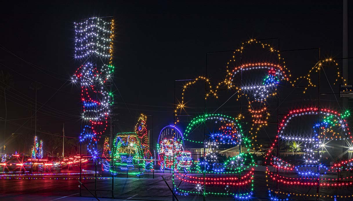 Holidays in your Car Drive in California il Natale si celebra in auto