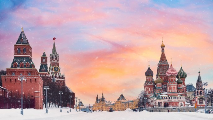 È arrivata la neve a Mosca: la città non è mai stata così bella