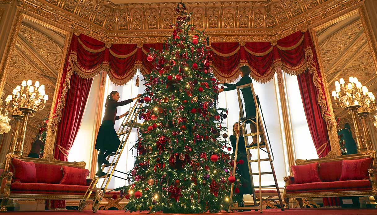 Albero di Natale a Windsor Castle