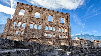 Aosta, la seconda città d’Italia con più rovine romane