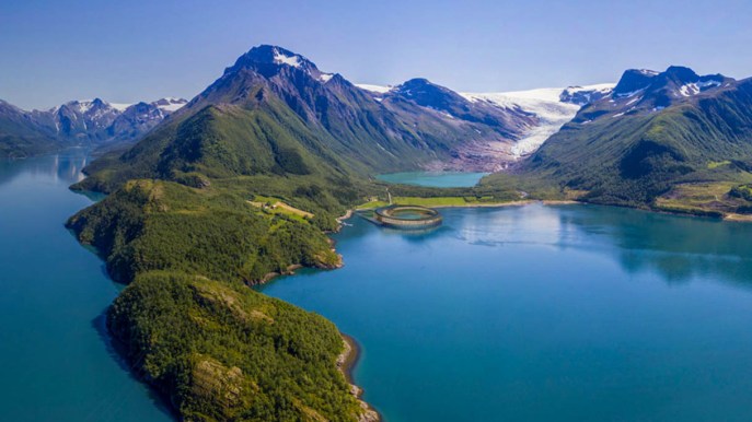 Norvegia: di fronte al ghiacciaio nascerà il primo hotel a zero rifiuti