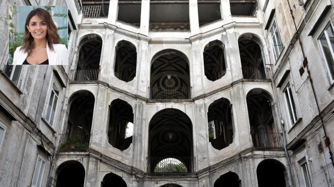 La storia incredibile di Palazzo Sanfelice, set di “Mina Settembre”