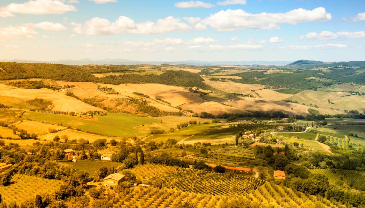 Dormire in una vigna in Italia