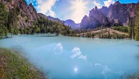 Il lago italiano, misterioso e bellissimo, che appare e scompare al sole