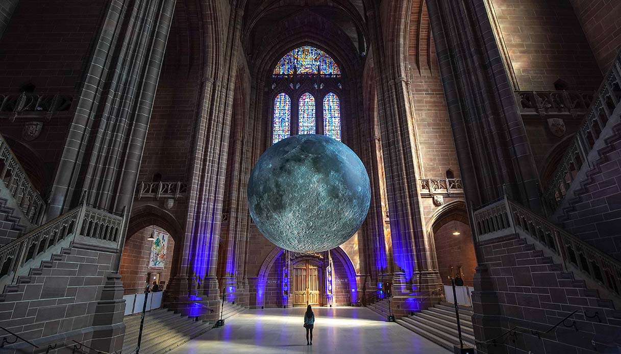 Museum of the Moon' at Liverpool Cathedral