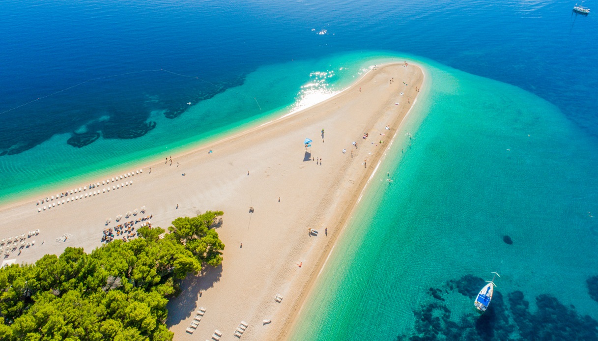 Baia di Zlatni rat, il Corno D'Oro della Croazia