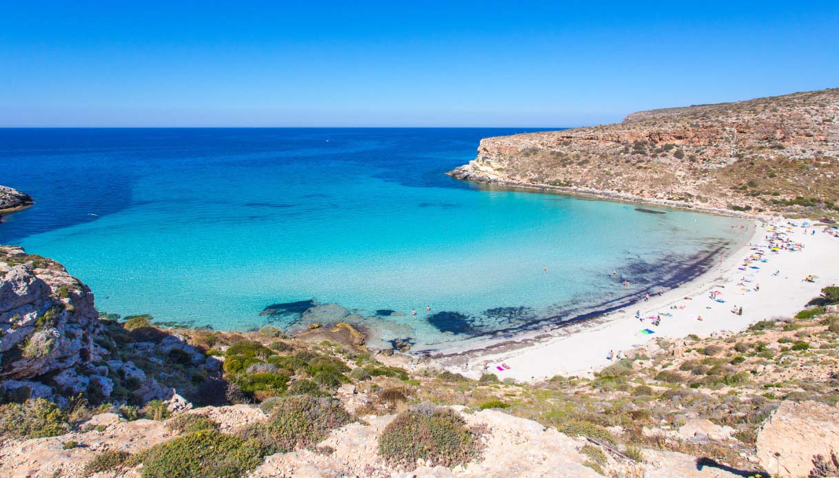 Spiaggia dei conigli, Lampedusa