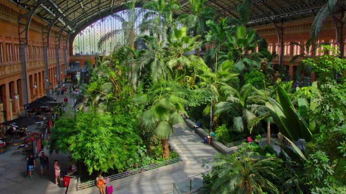 Il giardino tropicale più bello d’Europa è in questa stazione