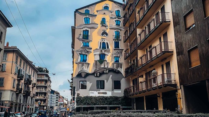 Milano come Barcellona: Il murale che celebra l’arte di Gaudí