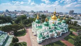 Le meraviglie della coloratissima cattedrale di Santa Sofia a Kiev