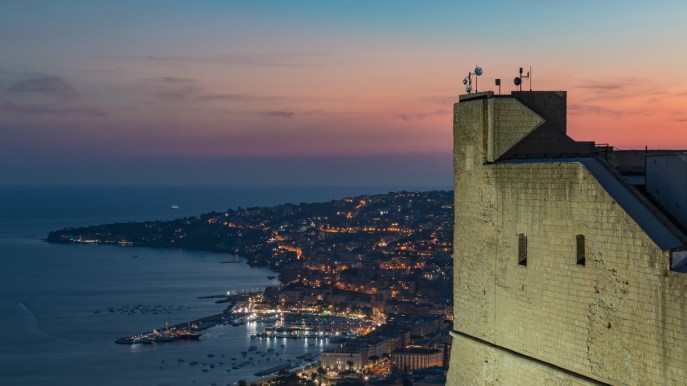 Castel Sant’Elmo: lo sguardo poetico e inedito sul mare di Napoli
