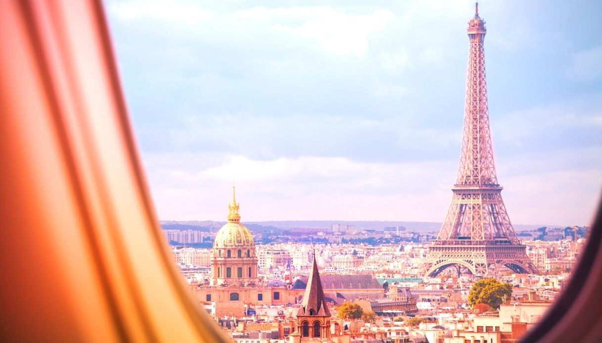 Parigi vista dall'alto