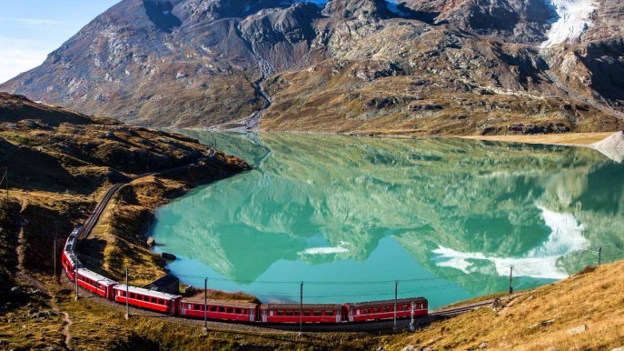 Inedita e bellissima: la Svizzera da scoprire in treno