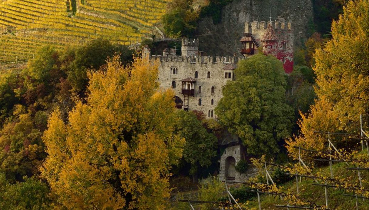 Panorama di Castel Fontana, Tirolo, Alto Adige