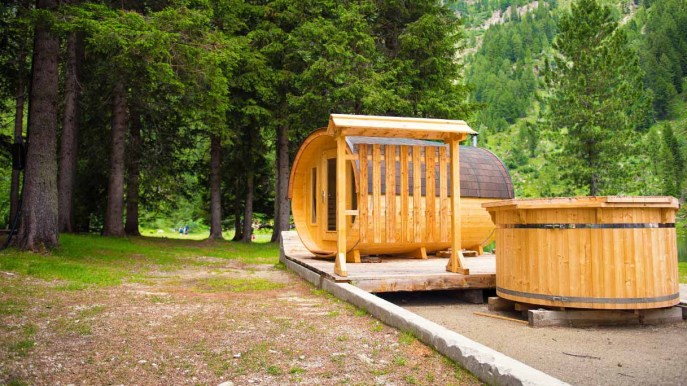 Il tuo angolo di paradiso è una sauna immersa nella natura