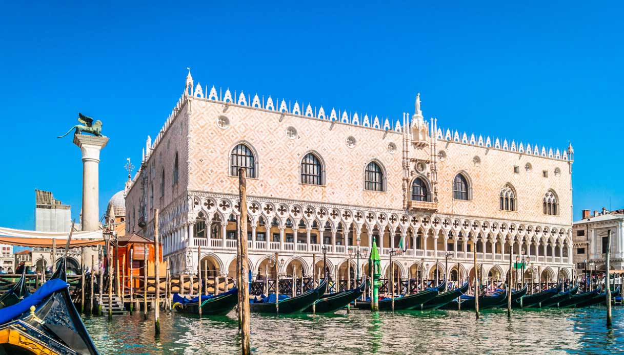 Palazzo Ducale di Venezia, ai piedi di Piazza San Marco