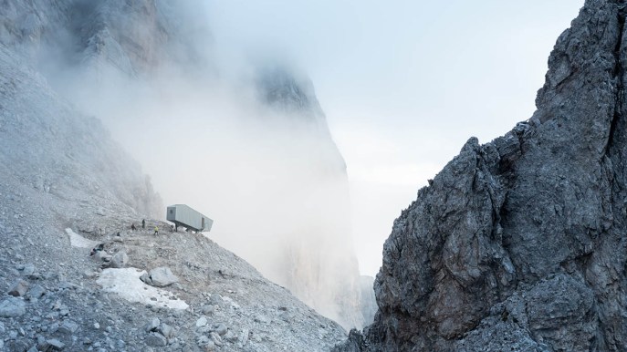 Dormire a 2.670 metri d’altezza sulle Dolomiti Bellunesi