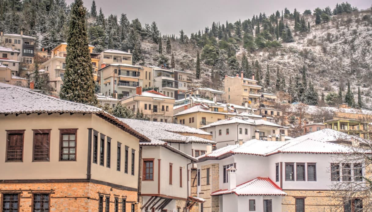 panorama Kastoria Grecia