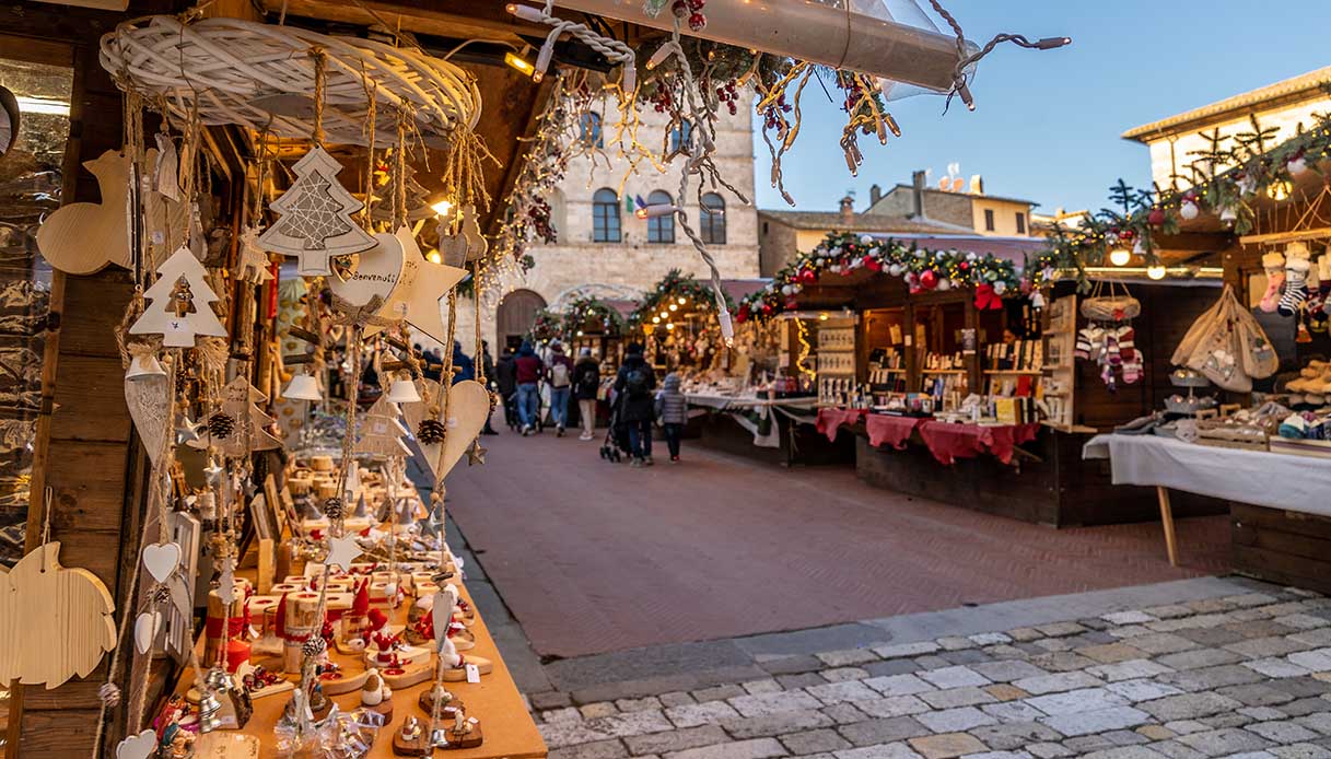 Mercatino di Natale in Piazza Grande