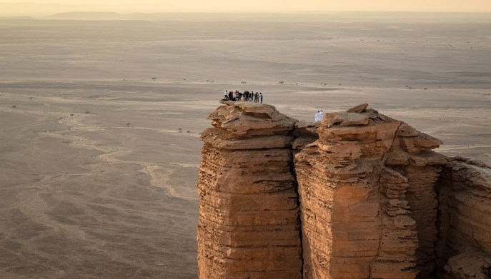 The Edge of the World arabia saudita