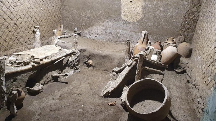 Pompei, scoperta la stanza degli schiavi