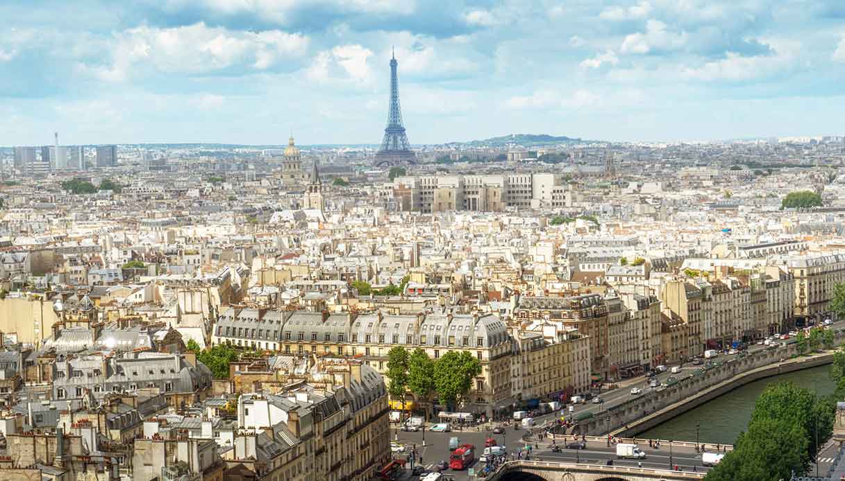 Panoramica di Parigi
