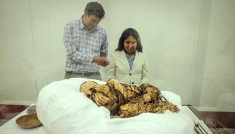 Perù, scoperta un’inquietante mummia risalente a 1000 anni fa