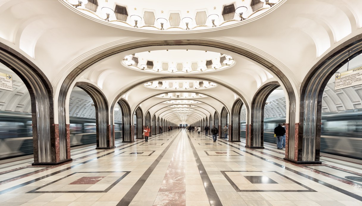 Mayakovskaya stazione metro
