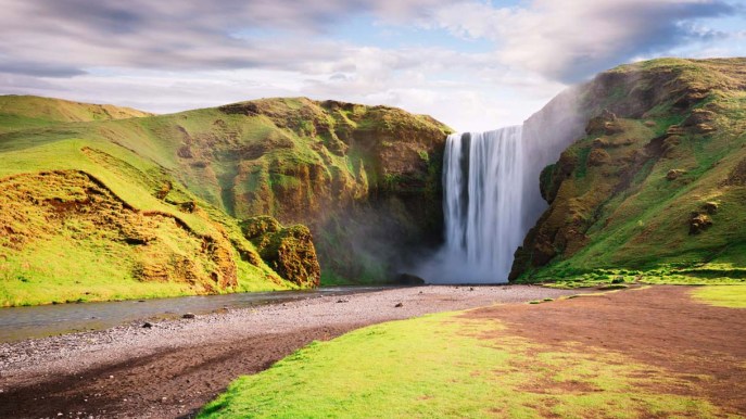 Skógafoss, la spettacolare cascata nel sud dell’Islanda