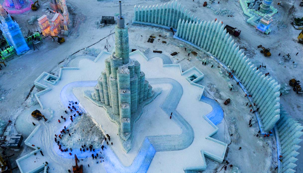 World's Largest Ice Festival Harbin