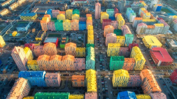 Comfort town: il quartiere colorato e instagrammabile di Kiev