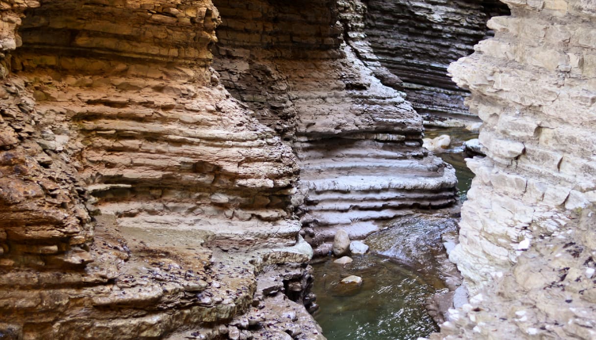 Le rocce del canyon Brent de l'Art