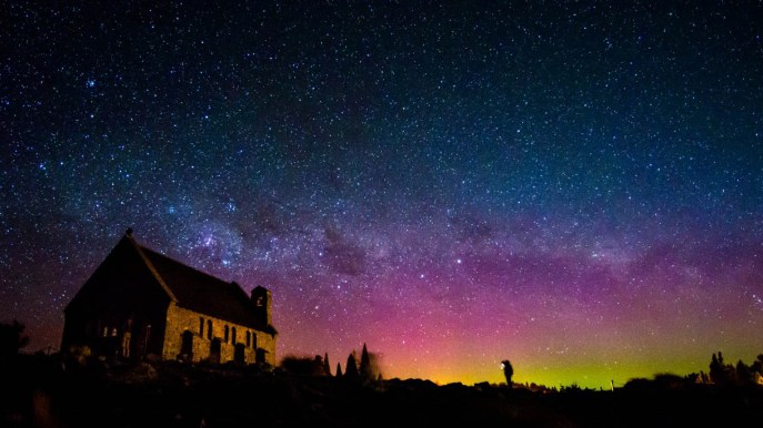 Le luci del Sud sono lo spettacolo più bello del cielo australe