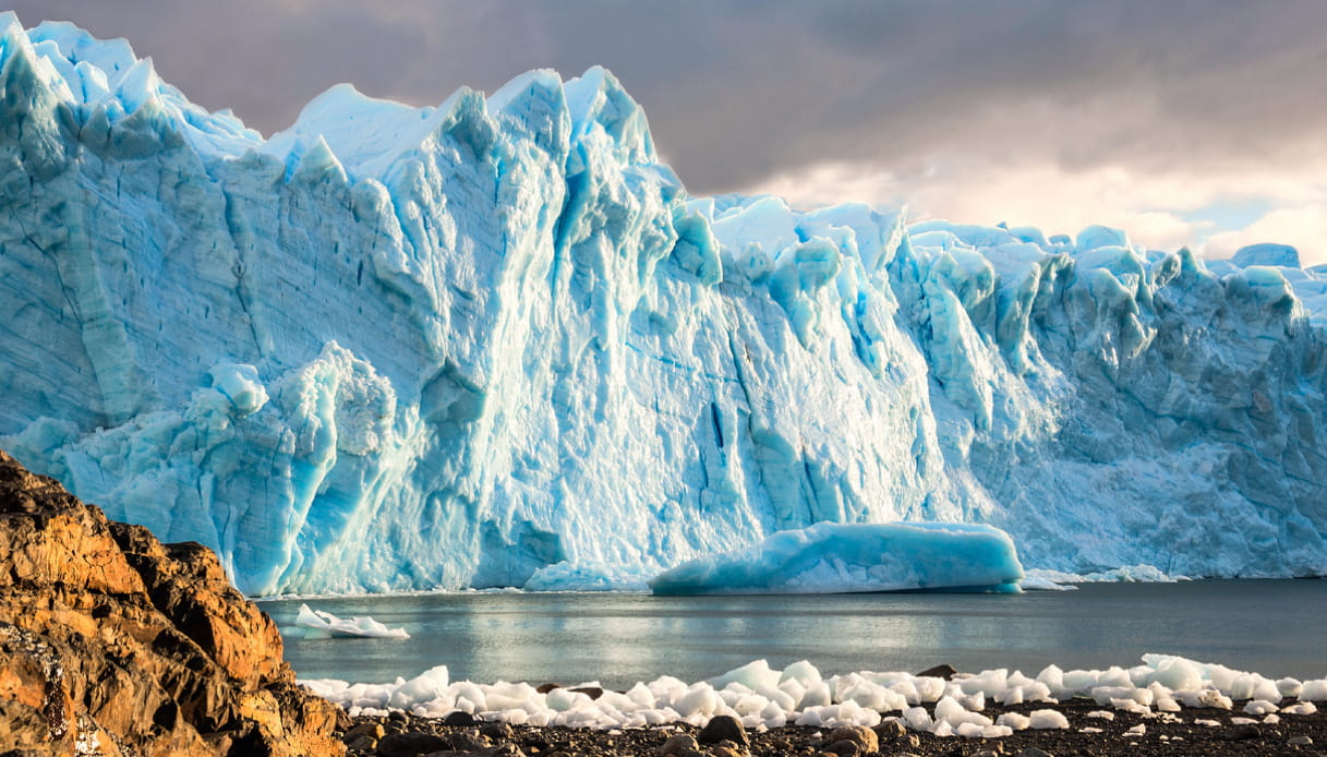 Ghiacciaio Perito Moreno nella Patagonia Argentina, meta anche per le cascate di ghiaccio