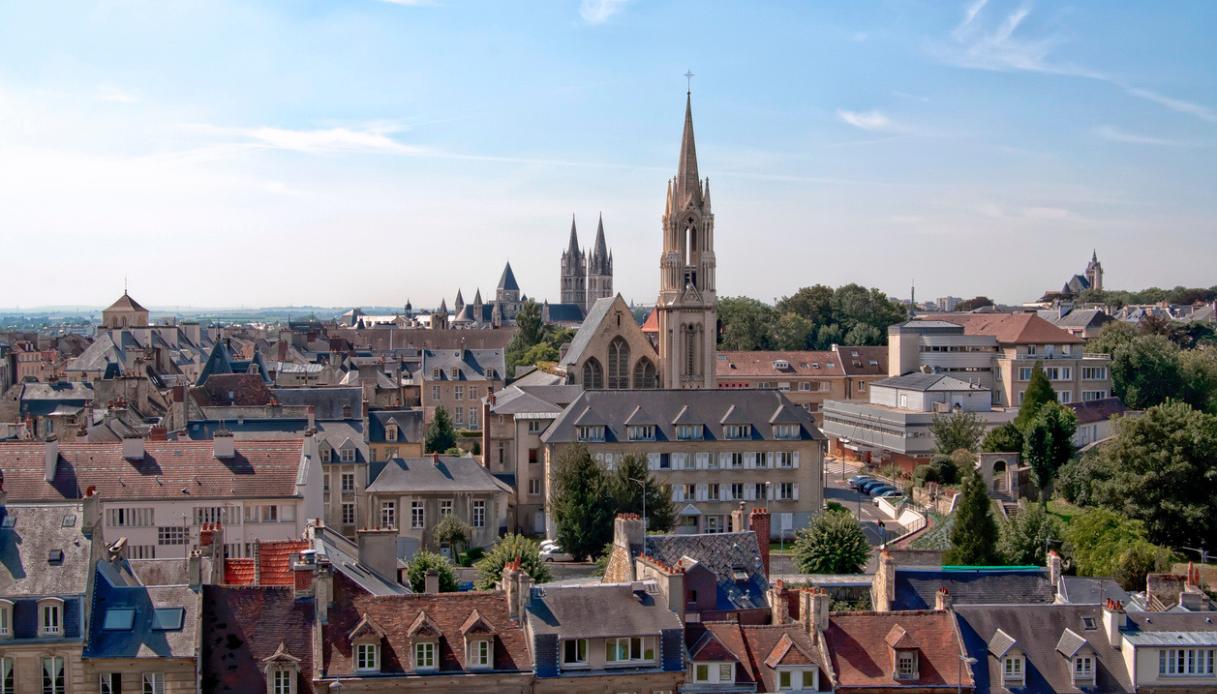 Città di Caen, Normandia