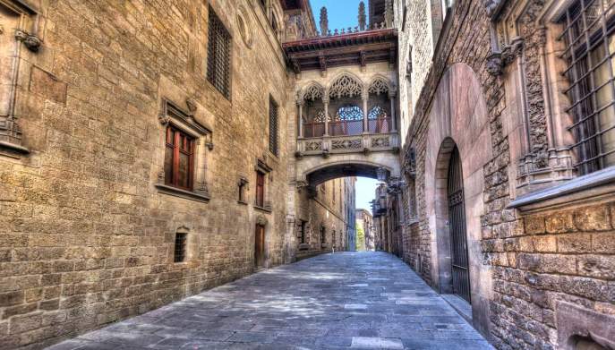 Quartiere gotico di Barcellona