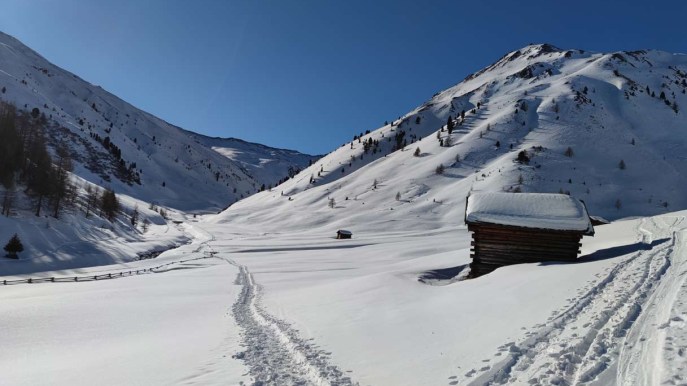 Nella neve fresca della Val Venosta, tre luoghi fuori dal tempo