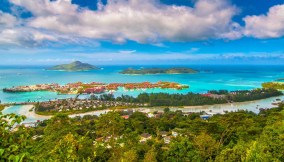 Vista su Mahé da Victoria