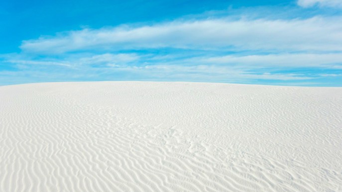 New Mexico: l’oceano di sabbia bianca in movimento che sembra un sogno