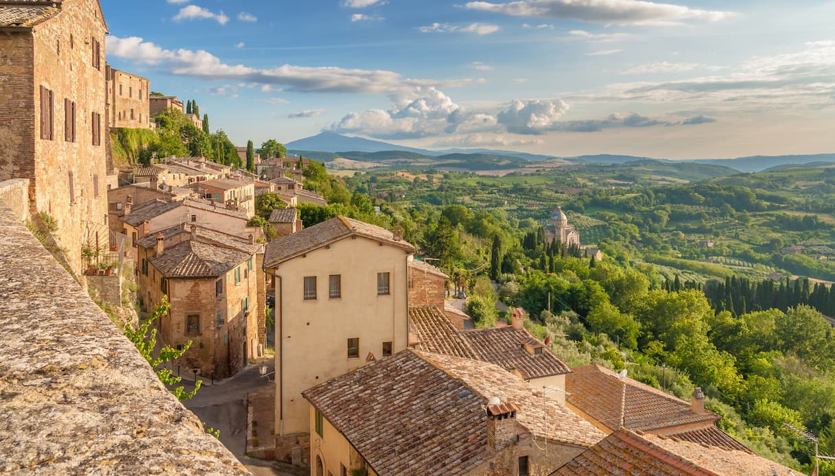 Montepulciano, borgo Toscana